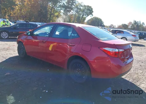 2015 Toyota Corolla S z USA, uszkodzony, nr VIN 5YFBURHE4FP280425